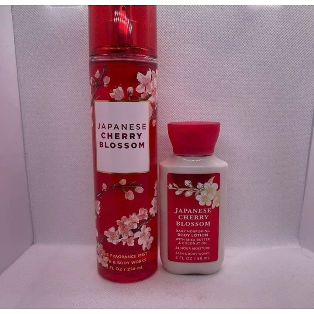 Bath & Body Works Japanese Cherry Blossom 2 PCS. Set